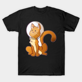 Space Cat - Orange Tabby T-Shirt